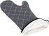 San Jamar Bestguard Oven Mitt, 17 Inches, Cotton, Black with Reinforced Webguard Plus