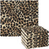 ALAZA Leopard Cheetah Prints Kitchen Towels - Super Soft & Absorbent Dish Clothes for Drying Dishes, Set of 6