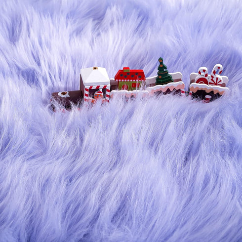 2 4 Noahas Luxury Fluffy Rugs Bedroom Furry Carpet Bedside Faux Fur Sheepskin Area Rugs Children Play Princess Room