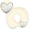 Pavilion Gift Company Special-12 Royal Plush Neck Pillow, 12", Cream