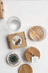 Now Designs Ceramic 4 Shadowvale Coaster Set, Multicolor