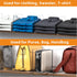 Yieach 6 Pack Closet 9.2 Closet Closet Clear Acrylic Shelf Divider for Organization - Tall Dividers for Wood