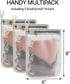 TENRAI 3 Packs Delicate Laundry Bags for Reusable Face Masks and Makeup Remover Pads, Fine Mesh Wash Bags