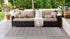 Unique Loom Jill Zarin Outdoor Collection Area Rug - Costa Rica, Charcoal Gray/Ivory (2' 2" x 3' 1" Rectangle)