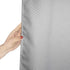 AooHome 75 Inch Long Shower Curtain, 72" Width, Durable Polyester Bathroom Curtain with Waffle Weave Plaid Design