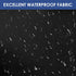 Industrial Heavy Duty Outdoor Floor Fan, Waterproof Dustproof Cover