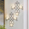 Wall Candle Sconce Holder Set of 2, Metal Wall Sconces Decor Hanging