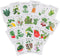 Sereniseed Certified Organic Vegetable Seeds (20-Pack) Non GMO, Open Pollinated - Basil,