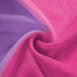 KOUFALL Kawaii Room Decor - Pink and Purple Ombre Kids Curtain Rod Pocket Small Curtains for Girl Bedroom, 45 Inch