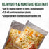 LEM Products MaxVac Pro Chamber Vacuum Sealer Bags, 8 x 10 Inches, 250 Count, Compatible with Chamber Sealers