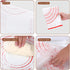 QUELLANCE Wood French Rolling Pin for Baking, Wooden Dough Roller with Silicone Baking Mat, Beech Wood, Red Pastry Mat