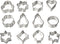 Zenker Mini-Cookie Cutter "Patisserie", Set of 12, Silver