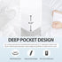 18 Queen Mattress Protector Waterproof Washable Mattress Padded Cover Fitted Queen Size Bed Protection Noiseless