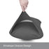 2-Pack Stretch Pillow Cases - Jersey Knit & Ultra Soft Microfiber Blend for Queen or Standard Size, Hemp Gray