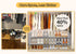 SLEEPING LAMB 2-Tier Long Shoe Rack Organizer, Stackable Wide Shoe Shelf Holds 18-Pairs for Bedroom Entryway