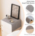 15.7 35 Inches Nightstand Cover - Coffee Table Cover Dresser Cover Top with Tassels, x Small Table Cloth Doilies