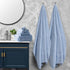 8 Set,2 35x70 Inches 2 4 Pcs Blue Bath Towel Pcs Oversized Towels Pcs Hand Towel Pcs Washcloth Bathroom Towel Quick Qry