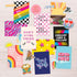 Artivo Bright Indie Collage Kit, 50 Set 4x6 inch Aesthetic Pictures for Teen Girls Bedroom Decor