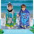6 (47 24 Inch,Lovely Oudain Pcs Kids Hooded Towel Kids Bath Poncho Towels with Hood Microfiber for Boy Girls Toddler x