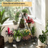Furshus 3-Tier Plant Stand for Patio, Metal Plant ShelfIndoor/Outdoor Display Rack for Multiple Pots, Heavy Duty