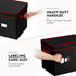 Premium Christmas Bauble Storage Box with Dividers - 128 Compartment Ornament Storage Box for Delicate Decorations