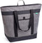 Jumbo Insulated Cooler Bag (Charcoal) with HD Thermal Insulation - Premium, Collapsible
