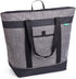 Jumbo Insulated Cooler Bag (Charcoal) with HD Thermal Insulation - Premium, Collapsible