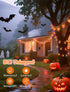 26ft C7 50 SUNSGNE Orange String Lights Outdoor, Halloween Outdoor Light with LED Orange Lights for Halloween Yard