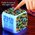 ZonleeApex 7 (3.15x3.15x3.15 inch) Alarm Clock with Joysticks Print for Boys Girls, Game-Themed Kids Alarms, Digital