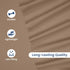 3 Piece Twin Bed Sheets Set, Lightweight Soft Breathable, Beige, Wrinkle Resistant