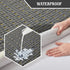 Waterproof Queen Size Mattress Protector - Fitted 6"-18" Deep Pocket, Breathable Bed Cover, Carbon Gray