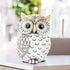 Owl Statue for Home Decor Accents,Owl Decor for Bookshelf Bedroom Living Room Office Table Desk Mantle TV Stand Boho