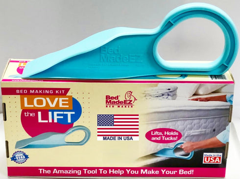 Bed Maker and Mattress Lifter Tool, Helps Lift and Hold Mattress, Made in America