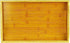Tray with Large Handles - Bamboo Ottoman Tray, Great for Coffee Table, Couch, Tea, Bar, Breakfast, Dinner, or Any Food
