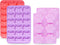 homEdge Jumbo Puppy Dog Paw Molds - 6 Cavity Silicone Treats Molds, Set of 4PCS for Chocolate, Candy, Ice