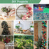 Mklsit 15.7 315 Inches Chicken Wire x Chicken Wire Fencing Mesh Green PVC Coated Floral Chicken Wire for Crafts Poultry