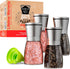 Home EC Original Stainless Steel Sea Salt and Pepper Grinder Set of