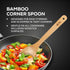 Helen’s Asian Kitchen Bamboo Kitchen Corner Spoon, Cooking Utensil, 12-Inch