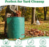 72 3 Pack 4 FEED GARDEN Gallon Reusable Yard Waste Bags, Heavy Duty Lawn and Leaf Bags with Reinforced Handles Stand Up