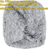 20x20x12 Inches Asuprui Grey Ottoman Foot Rest NO Filler Pouf Ottoman Unstuffed Round Pouf Seat Bean Bag Chair Foldable