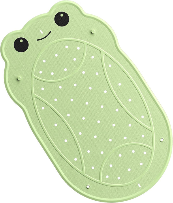 Baby Bath Mat for Tub Non Slip Bathtub Mat Ruber Cartoon Frog