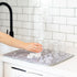 Counter Pack 2 Ubbi Microfiber Dish Drying Mat, Baby Bottle Drying Mat, Kitchen Dish Mat