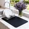 Dish Drying Mat Super Absorbent 12" x 18" Coffee Mat for Countertops