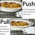 Oven Racks Pull Push Tool, Heat Resistant Acrylic Push-Pull Stick for Safe Cooking, Essential Kitchen Accessory