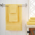 4-Piece Set, 100% Set 4 Qute Home Washcloths Towels Turkish Cotton Premium Quality Towels for Bathroom, Quick Dry Soft