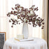 Thiccywoov 3 (16 Inch) Pcs Plum Faux Berry Stems Artificial Dusty Sedum Berry Stems Picks Branches Faux Spray for DIY