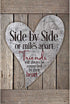 DEXSA Friends Wood Plaque - Made in the USA - 6"x9" Classy Frame Wall & Tabletop Decoration with Easel & Hook