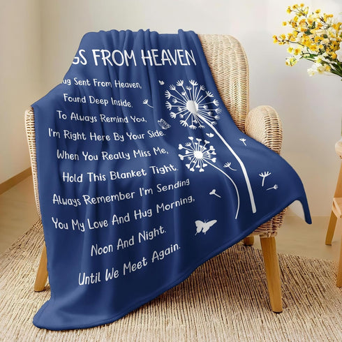 60" 50" Memorial Sympathy Gifts for Loss of Loved One Mom Dad, Bereavement Gifts, in Memory of Loved One Gifts, Hugs