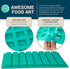 O'Creme Rectangle Caramel Candy Silicone Mold - For Chocolate Truffles, Ganache, Jelly, Candy and Praline