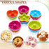 24 Pack Silicone Molds, Nonstick 2 3/4 inches Donut Mold, Baking Cups, Oven Safe
